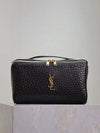 black elephant print Gaby cosmetics bag